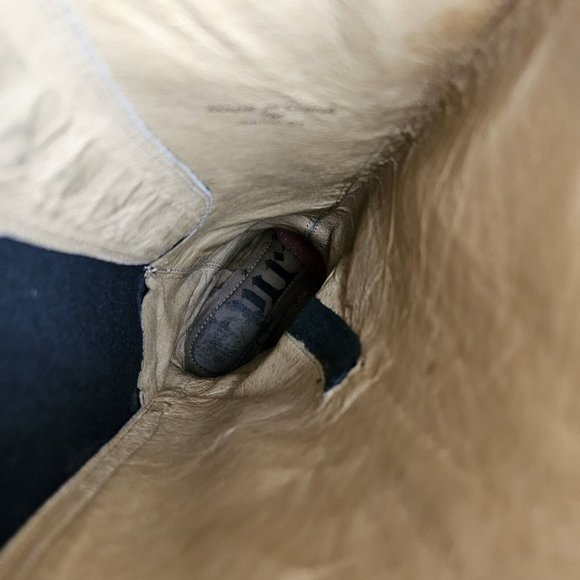 Lucchese Spirit Size 7 Women Annie Smokey Charcoal Leather Riding Tall Boot READ - Picture 12 of 16